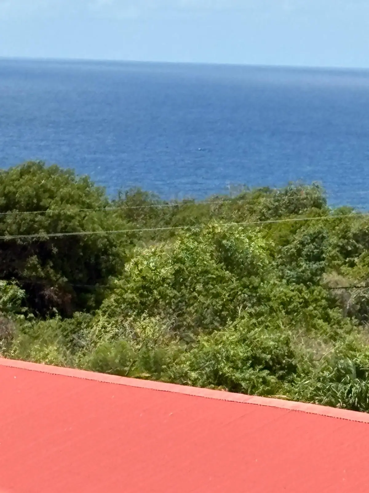 Vue sur la mer depuis la Villa Bel’ Horizon